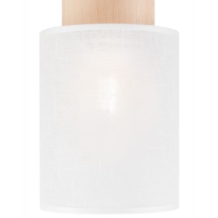 Taklampa ARI 1xE27/60W/230V diameter 16 cm vit