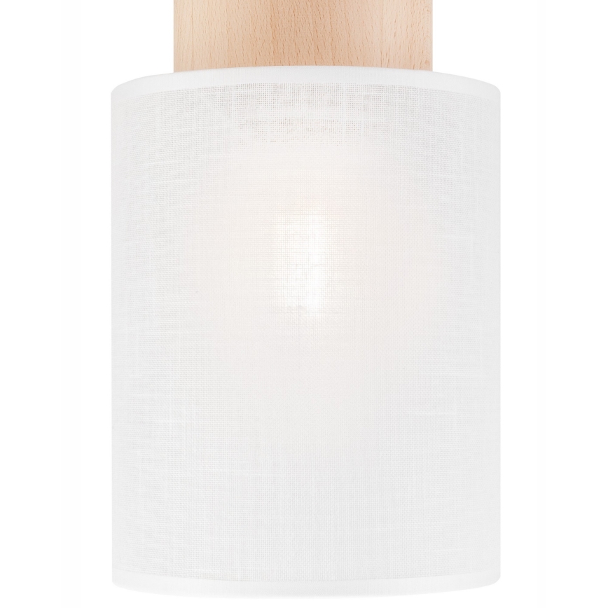 Taklampa ARI 1xE27/60W/230V diameter 16 cm vit