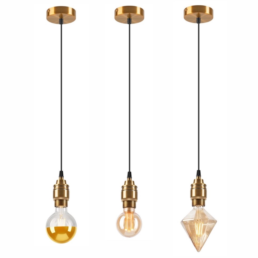 Taklampa på kabel ASTRA 1xE27/60W/230V