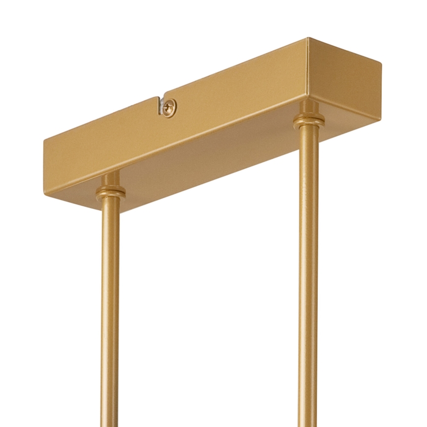 Taklampa på stång ASTRID 4xE27/60W/230V guld