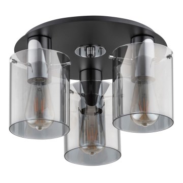 Taklampa  ATMAN 3xE27/60W/230V skinande krom