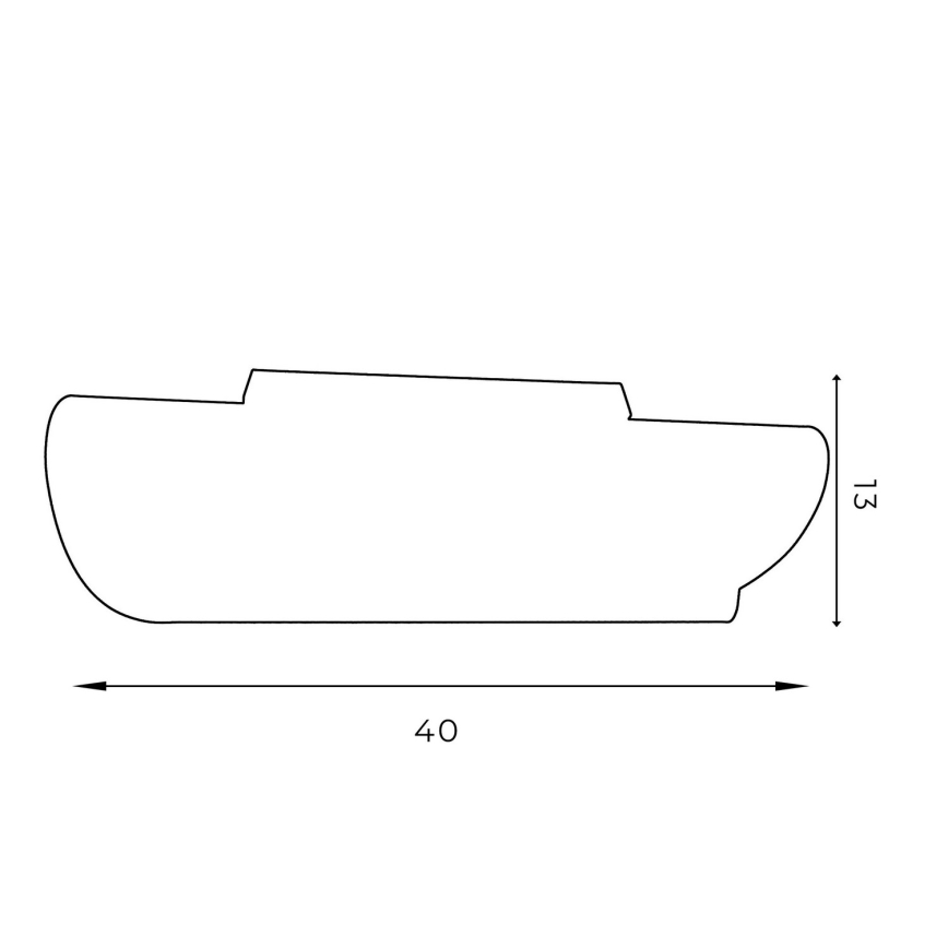 Taklampa BARBOS 2xG9/8W/230V svart