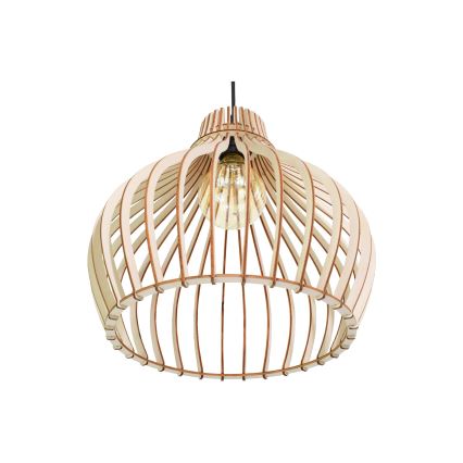Taklampa på kabel BARREL 2xE27/24W/230V