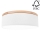 Taklampa BENITA 2xE27/25W/230V diameter 48 cm vit/ek – FSC certifierade