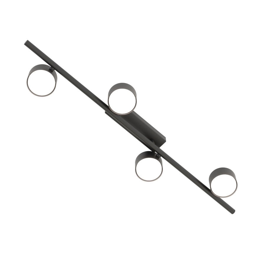 Taklampa BET 4xGX53/12W/230V svart