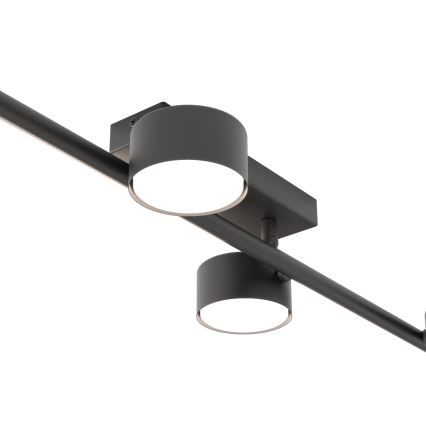 Taklampa BET 4xGX53/12W/230V svart
