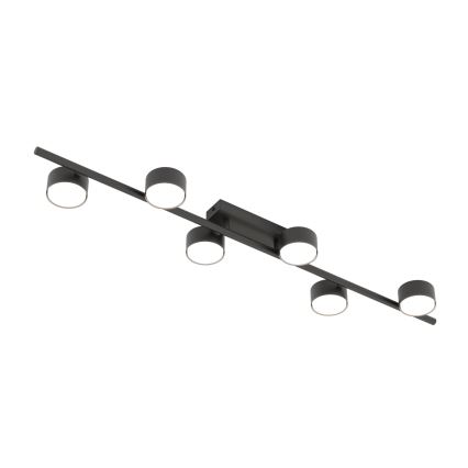 Taklampa BET 6xGX53/12W/230V svart