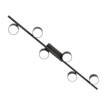 Taklampa BET 6xGX53/12W/230V svart