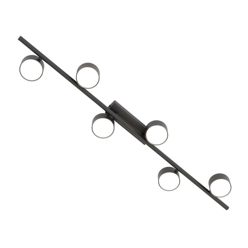 Taklampa BET 6xGX53/12W/230V svart