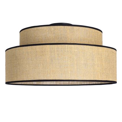 Taklampa BOHO 1xE27/60W/230V beige