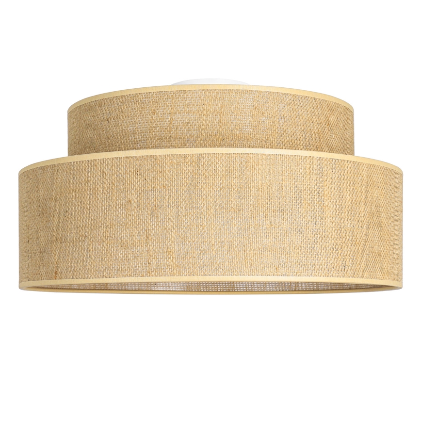 Taklampa BOHO 1xE27/60W/230V beige