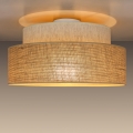 Taklampa BOHO 1xE27/60W/230V diameter 40 cm grädde/beige
