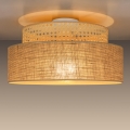 Taklampa BOHO 1xE27/60W/230V diameter 40 cm rotting