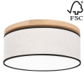 Taklampa BOHO 2xE27/25W/230V diameter 38 cm ek – FSC certifierade