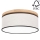 Taklampa BOHO 2xE27/25W/230V diameter 38 cm ek – FSC certifierade