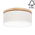 Taklampa BOHO 2xE27/25W/230V diameter 38 cm ek – FSC certifierade