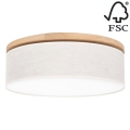 Taklampa BOHO 3xE27/25W/230V diameter 48 cm ek – FSC certifierade