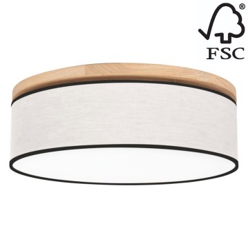 Taklampa BOHO 4xE27/25W/230V diameter 58 cm ek – FSC certifierade