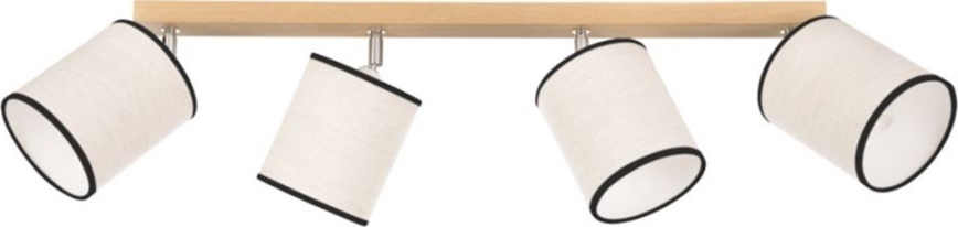 Taklampa BOHO 4xE27/25W/230V ek