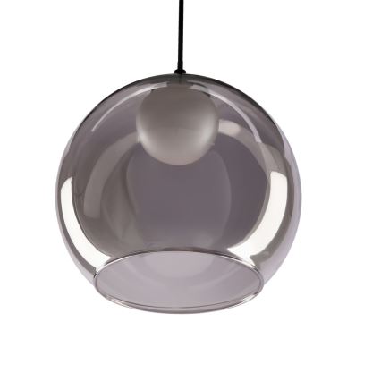 Taklampa BRIN 1xG9/15W/230V rökgrå