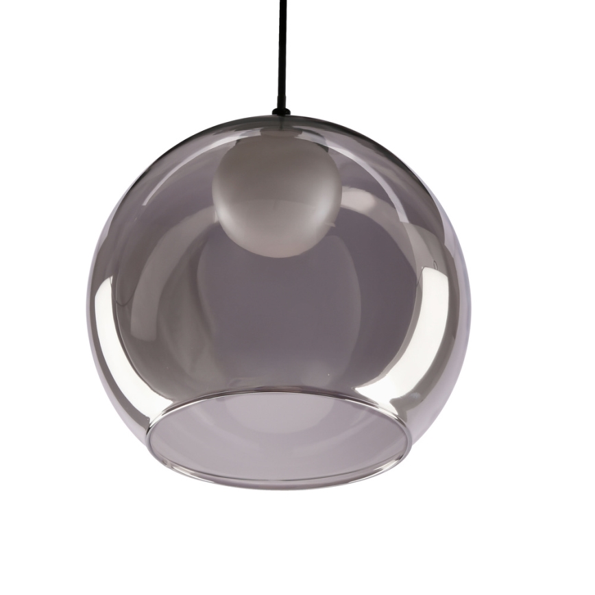 Taklampa BRIN 1xG9/15W/230V rökgrå