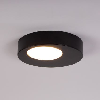 Taklampa BROS 1xGX53/12W/230V svart