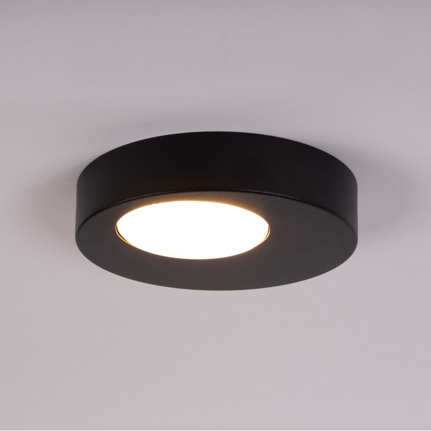 Taklampa BROS 1xGX53/12W/230V svart