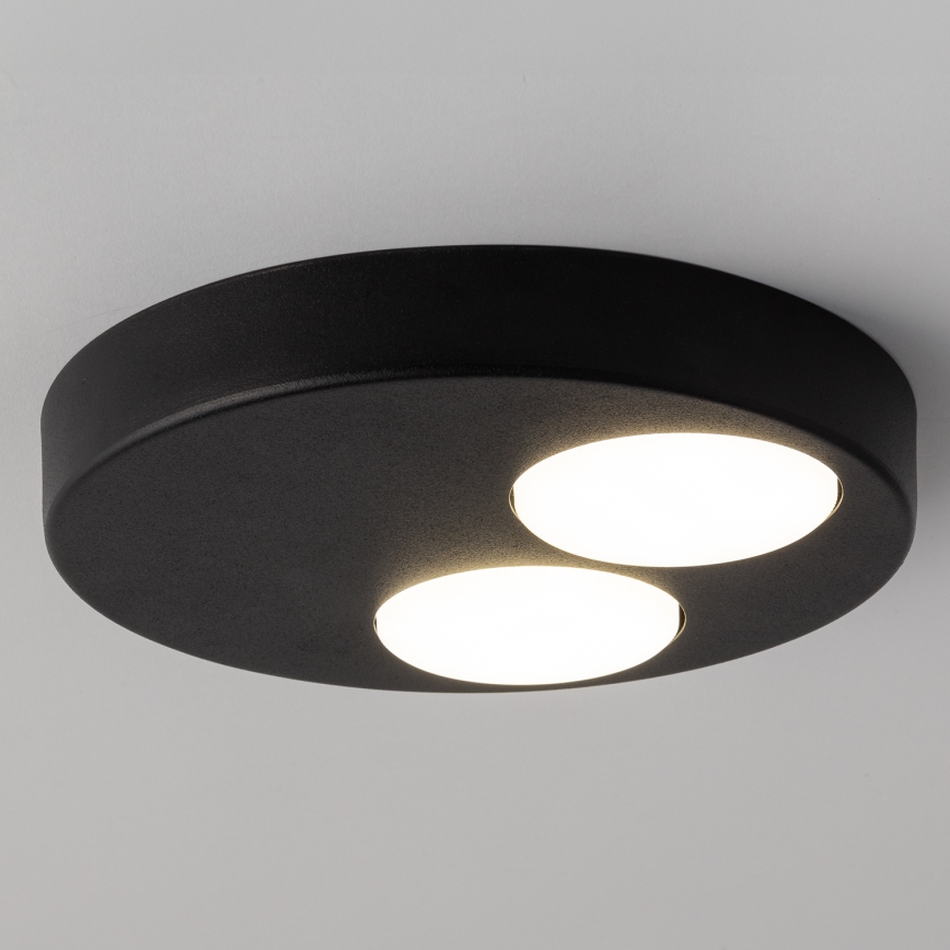 Taklampa BROS 2xGX53/12W/230V svart