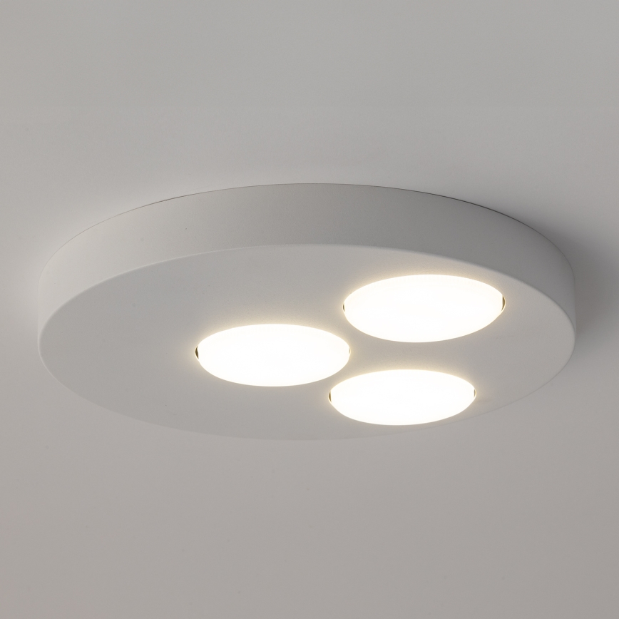 Taklampa BROS 3xGX53/12W/230V vit