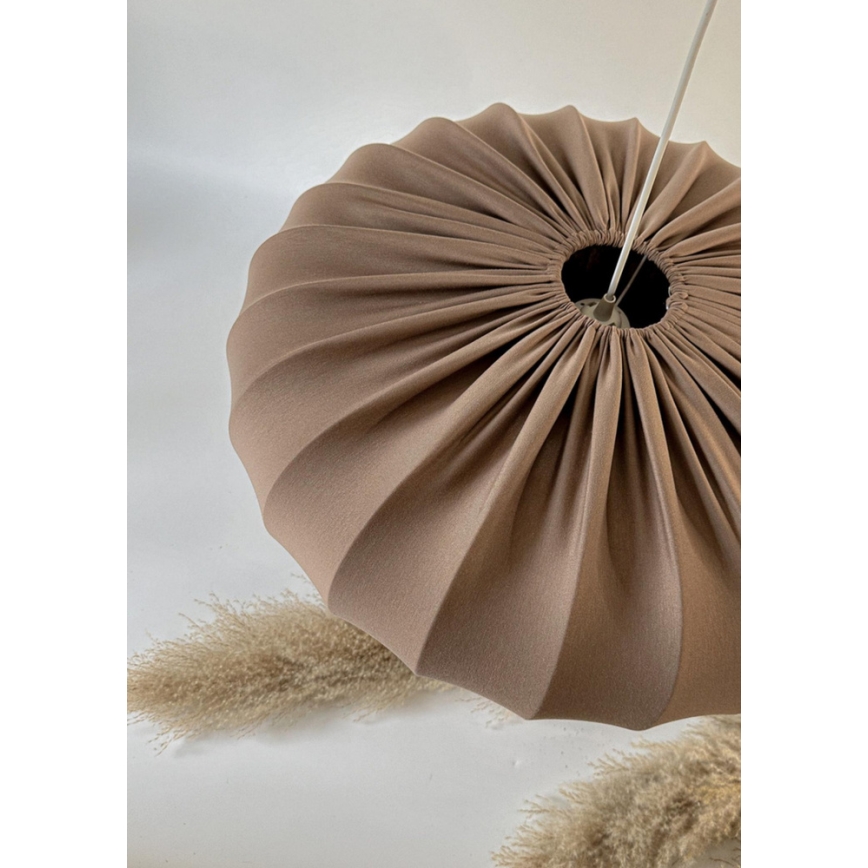 Taklampa CAFEE 1xE27/40W/230V Ø 52 cm brun