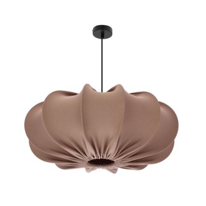 Taklampa CAFEE 1xE27/40W/230V Ø 52 cm brun