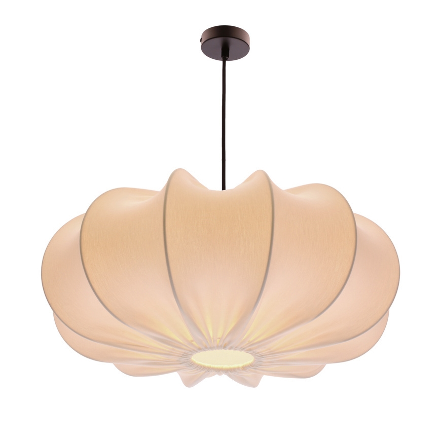 Taklampa CAFEE 1xE27/40W/230V Ø 52 cm vit