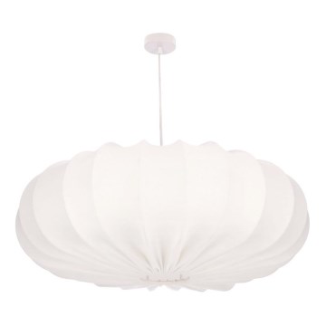Taklampa CAFEE 1xE27/40W/230V Ø 66 cm vit