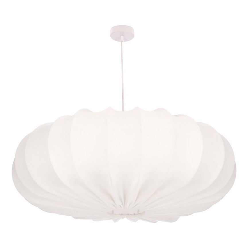 Taklampa CAFEE 1xE27/40W/230V Ø 66 cm vit