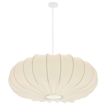 Taklampa CAFEE 1xE27/40W/230V Ø 66 cm vit