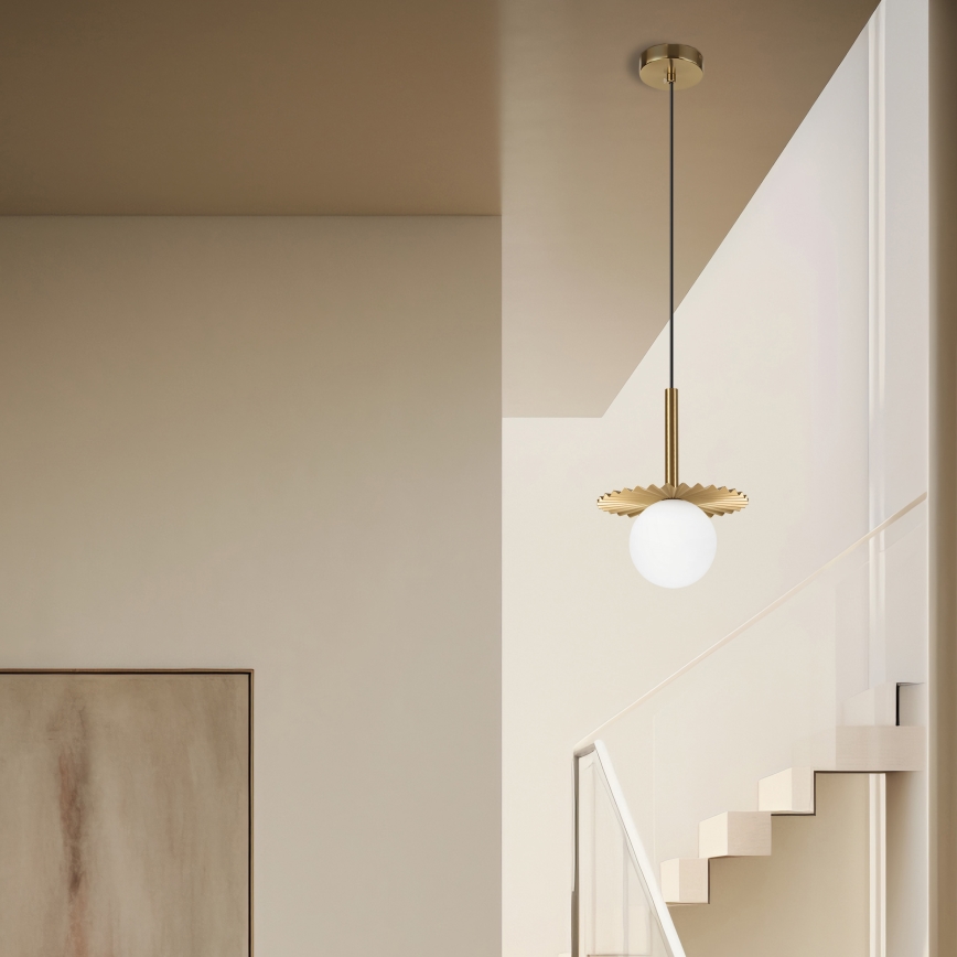 Taklampa CHITA 1xG9/5W/230V guld