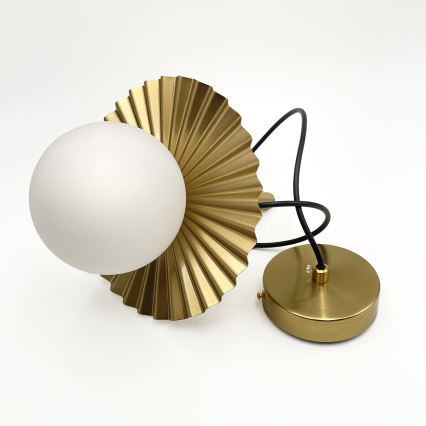 Taklampa CHITA 1xG9/5W/230V guld
