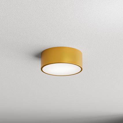 Taklampa CLEO 1xE27/24W/230V diameter 20 cm gyllene
