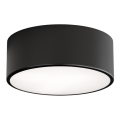 Taklampa CLEO 1xE27/24W/230V diameter 20 cm svart
