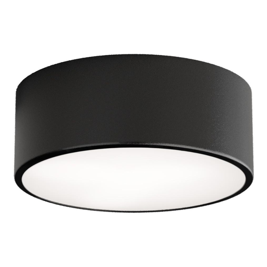 Taklampa CLEO 1xE27/24W/230V diameter 20 cm svart