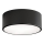 Taklampa CLEO 1xE27/24W/230V diameter 20 cm svart