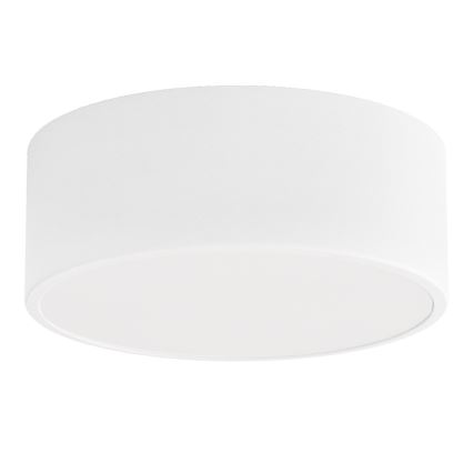 Taklampa CLEO 1xE27/24W/230V diameter 20 cm vit