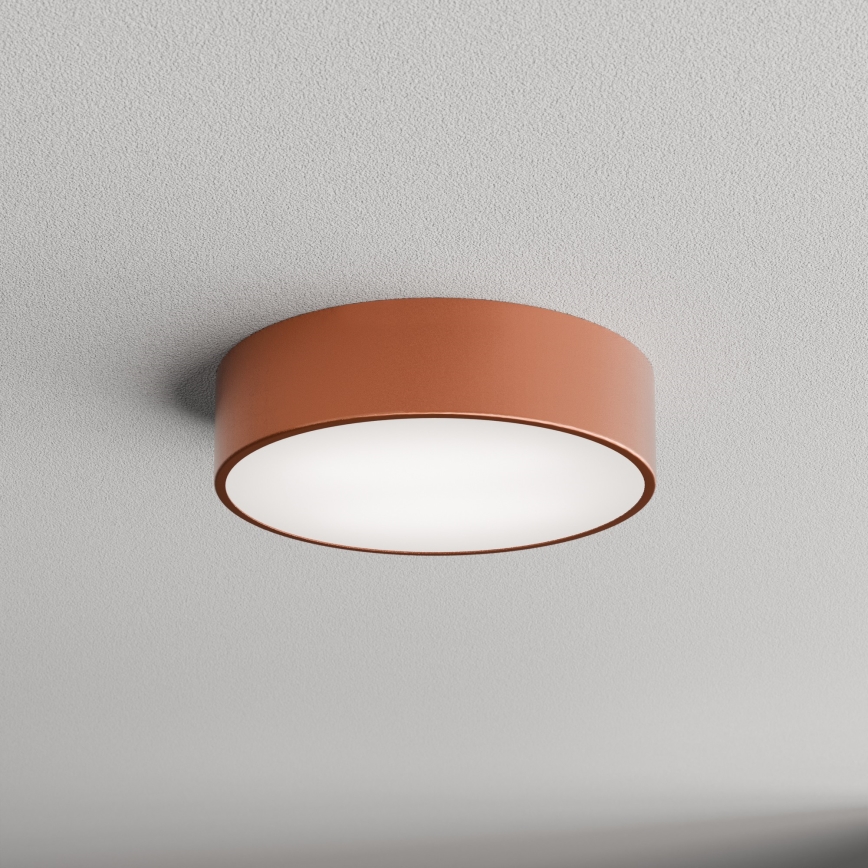Taklampa  CLEO 2xE27/24W/230V d. 30 cm koppar