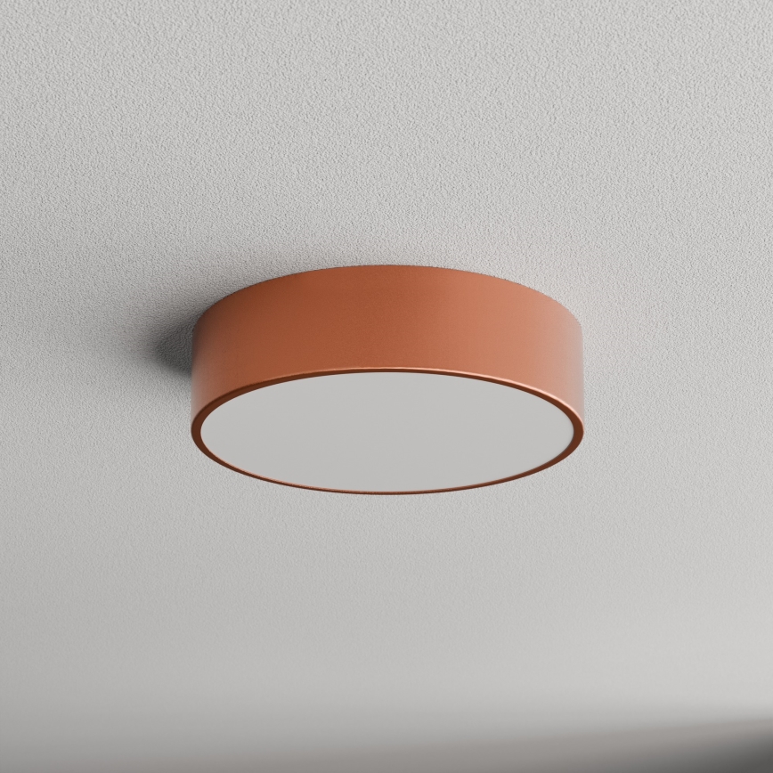 Taklampa  CLEO 2xE27/24W/230V d. 30 cm koppar