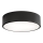 Taklampa  CLEO 2xE27/24W/230V d. 30 cm svart 