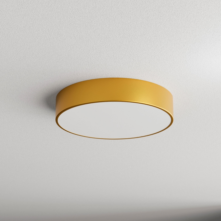 Taklampa  CLEO 3xE27/24W/230V d. 40 cm gold