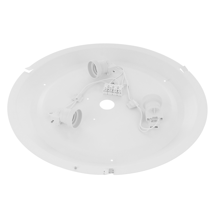 Taklampa  CLEO 3xE27/24W/230V d. 40 cm vit