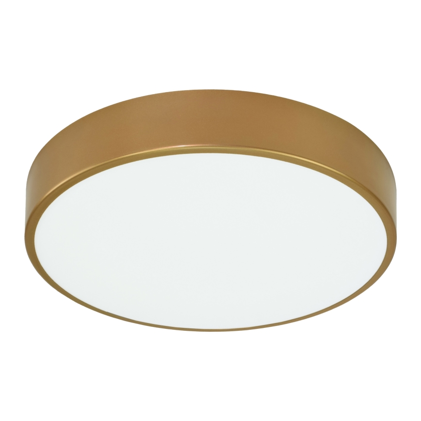 Taklampa  CLEO 4xE27/24W/230V d. 50 cm gold