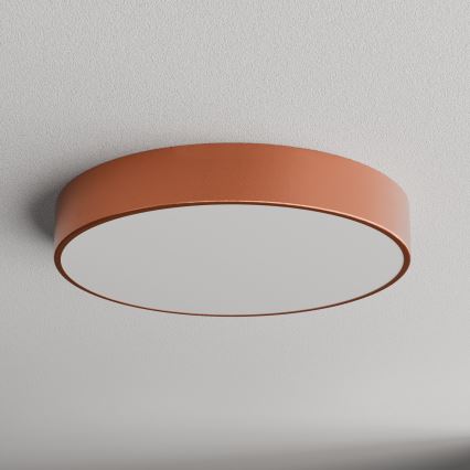 Taklampa  CLEO 4xE27/24W/230V d. 50 cm koppar