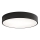 Taklampa  CLEO 4xE27/24W/230V d. 50 cm svart